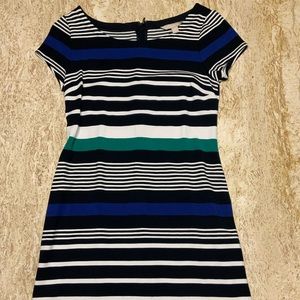 Banana Republic Striped Midi Dress